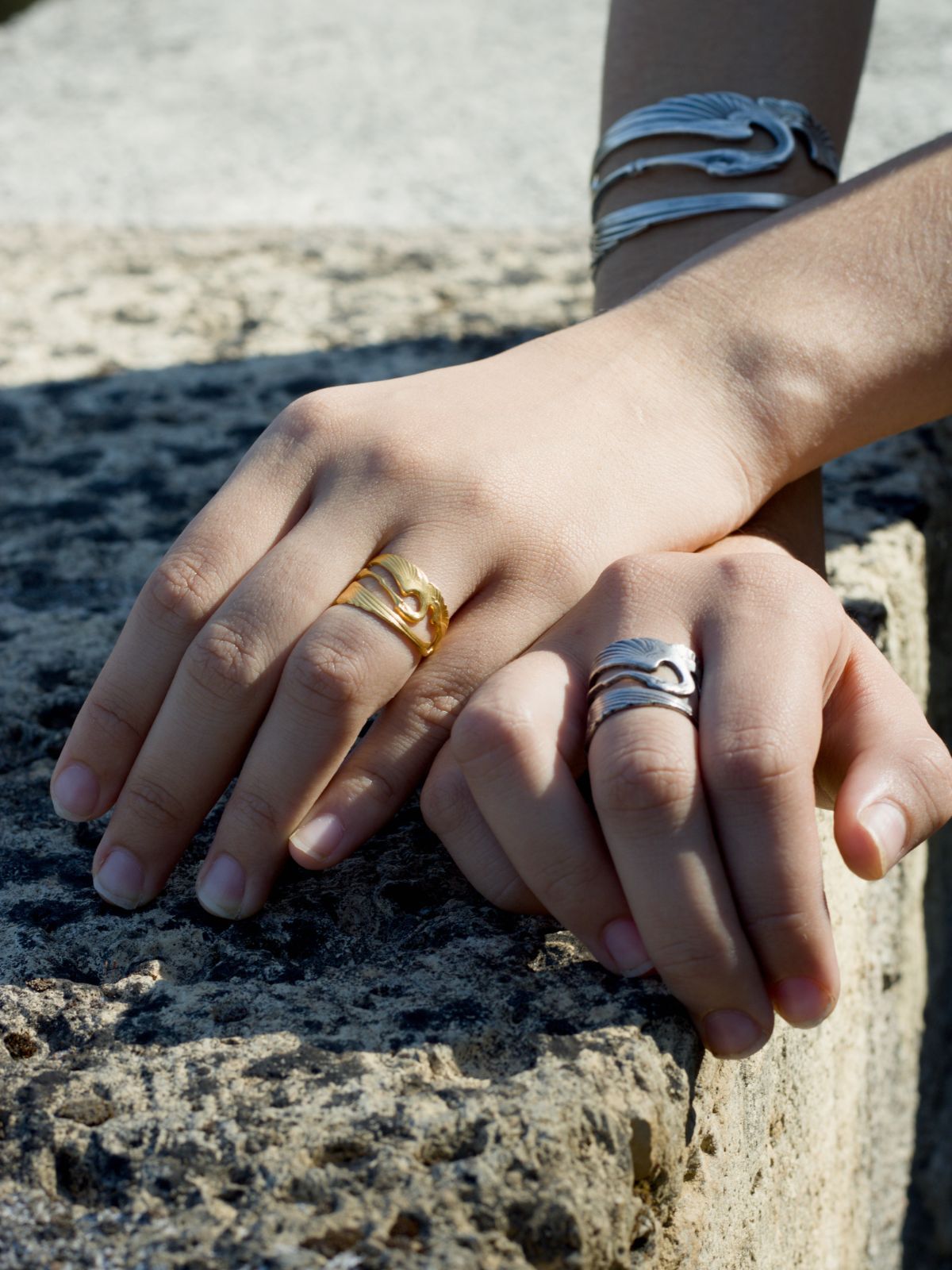 Bague Cygne - vue alternative