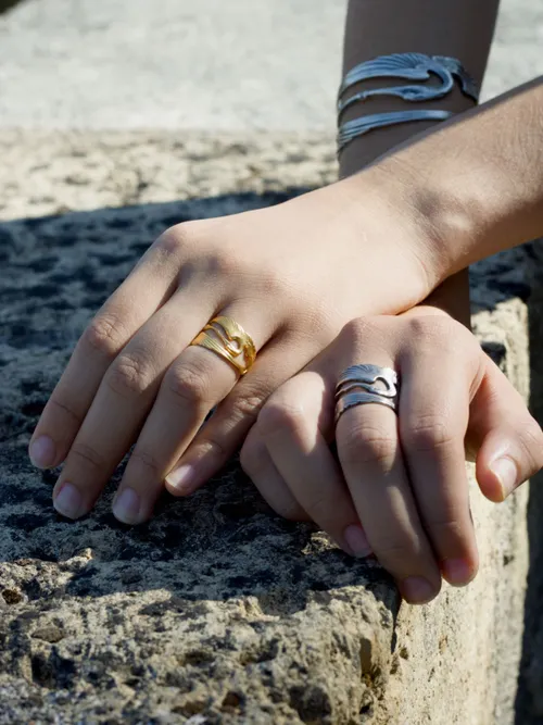 Bague Cygne - vue alternative
