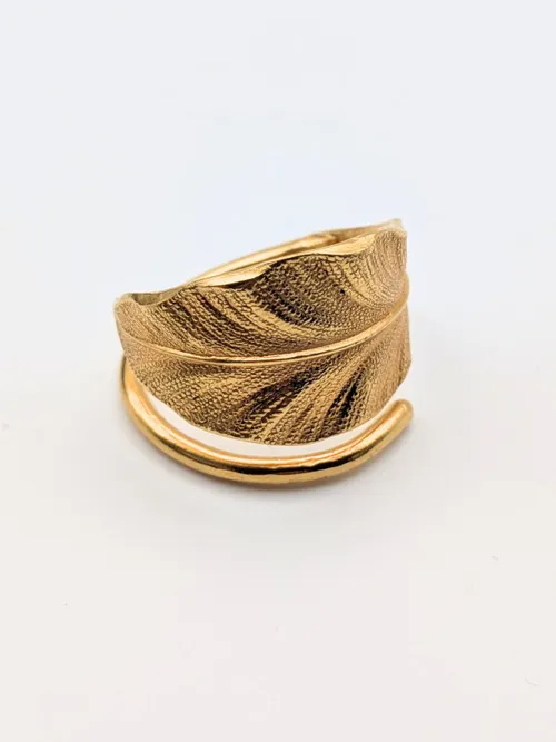 Bague Plume