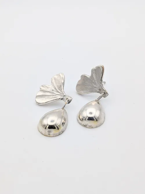Boucles d’oreilles Ginkgo