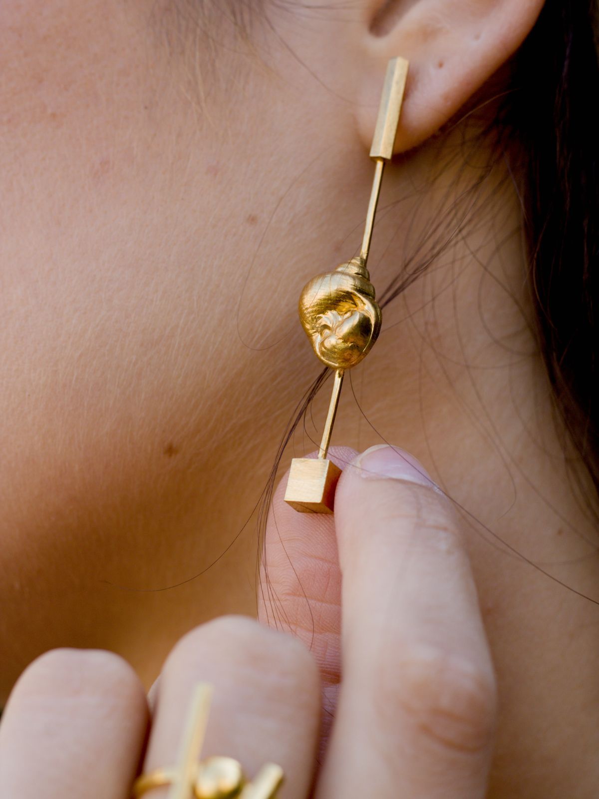 Boucles d’oreilles Cabinet de curiosités - vue alternative