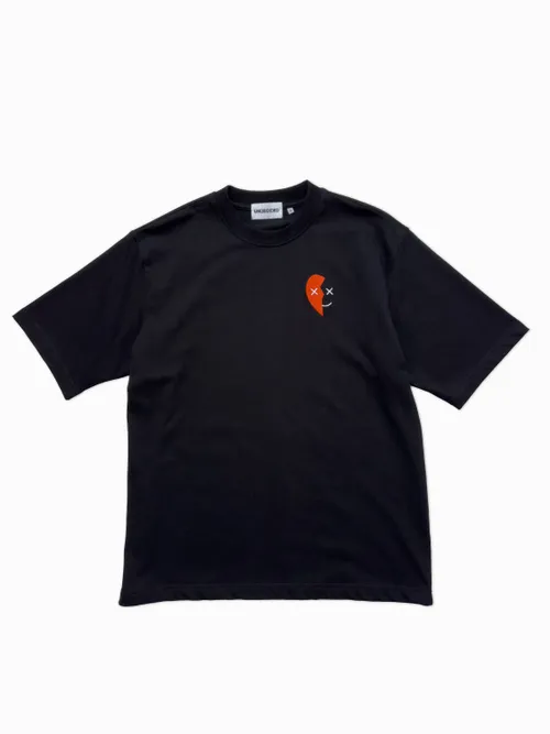 Tee - noir "Coeur brisé"