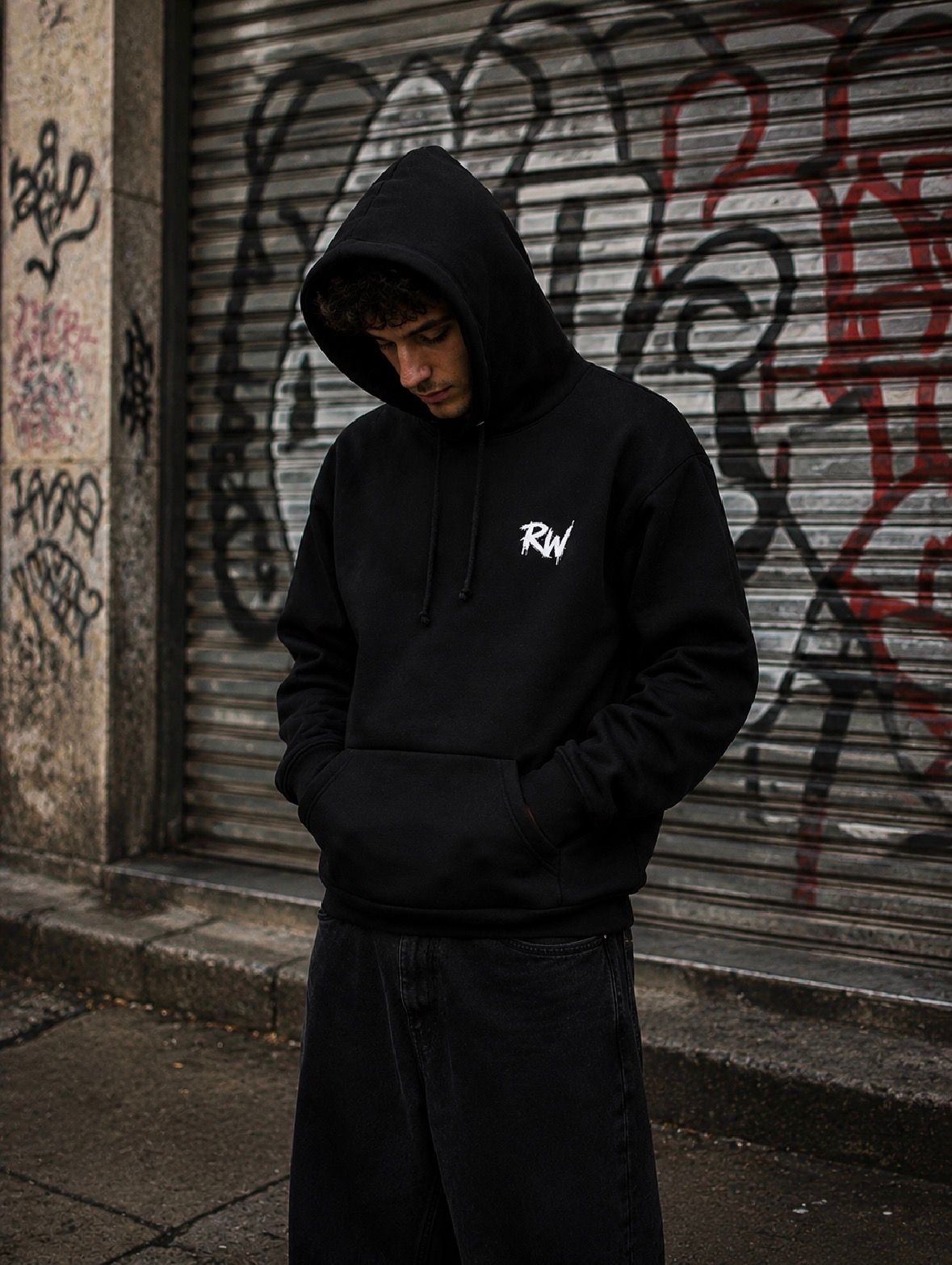 Sweat-Shirt à capuche RW - Reload. Reset. Reloop. - vue 3